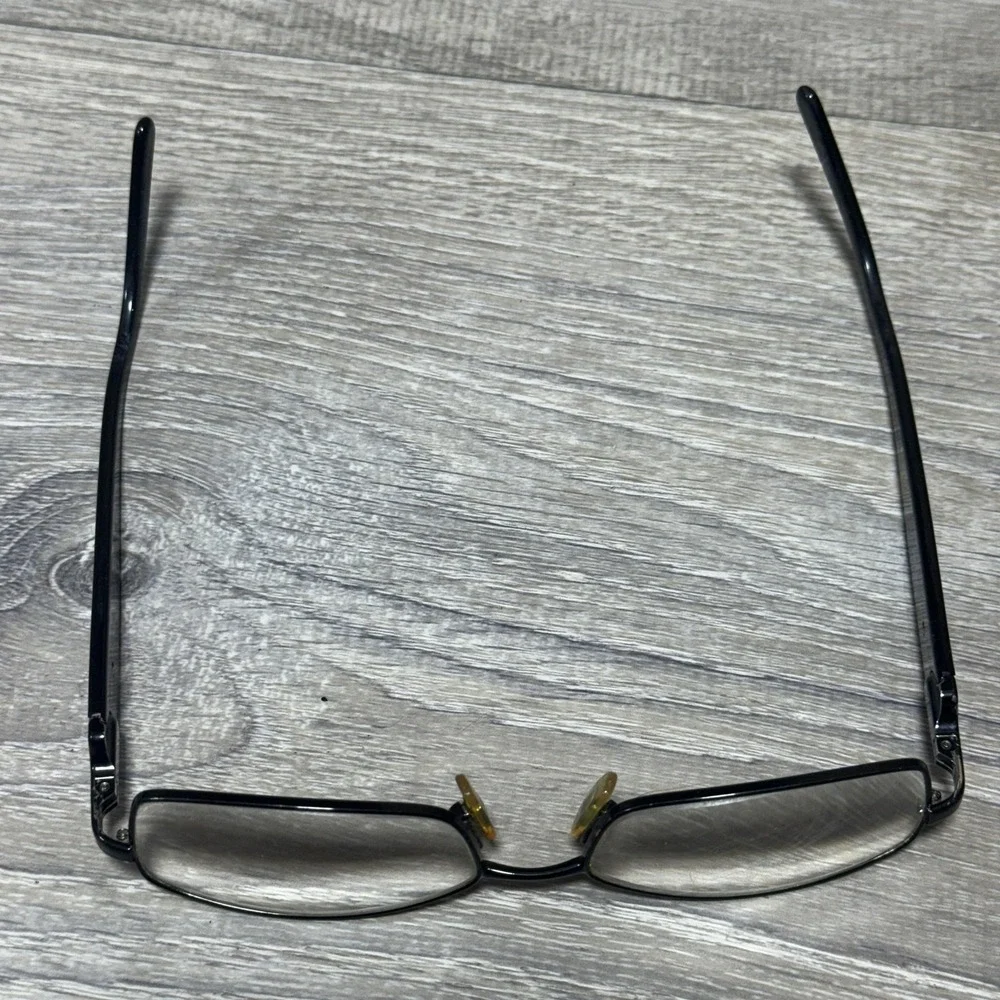 Versace Eyeglass Frames Mens 52-16-135 Black Medusa Made in‎ Italy Clip-On 1009